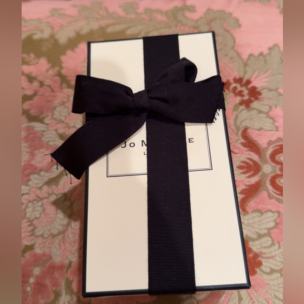 Jo Malone Cream Box With Black Ribbon  Empty Box